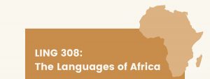New course on the languages of Africa